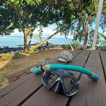 Bungalow Vue Lagon 180 Degre, La Maison Bleue Moorea Ngoại thất bức ảnh