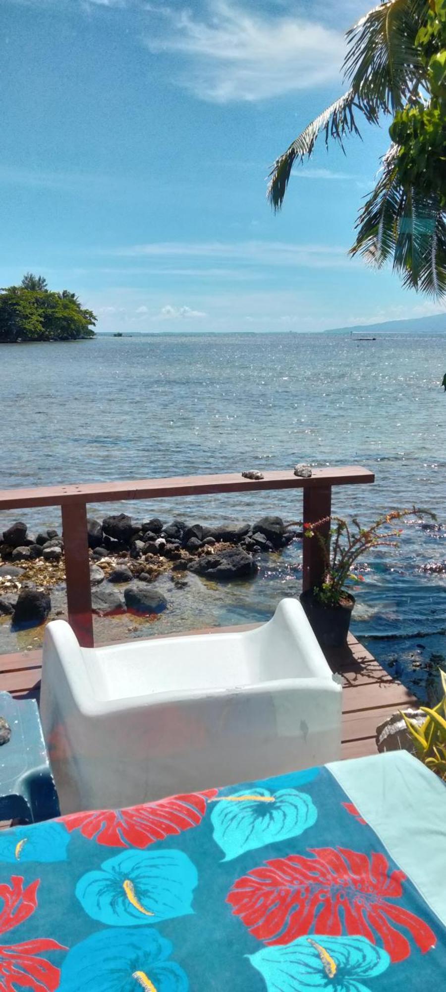Bungalow Vue Lagon 180 Degre, La Maison Bleue Moorea Ngoại thất bức ảnh