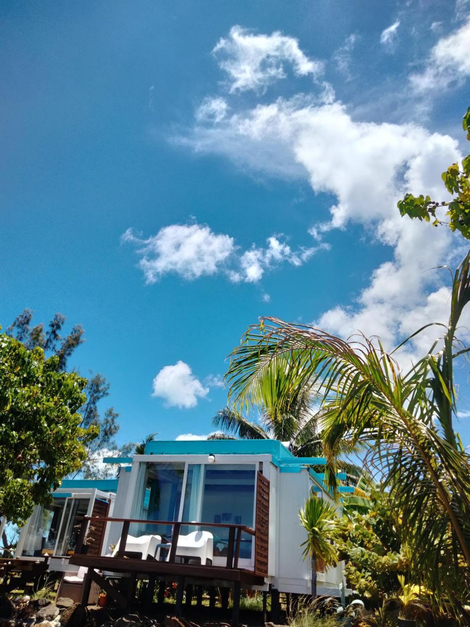 Bungalow Vue Lagon 180 Degre, La Maison Bleue Moorea Ngoại thất bức ảnh