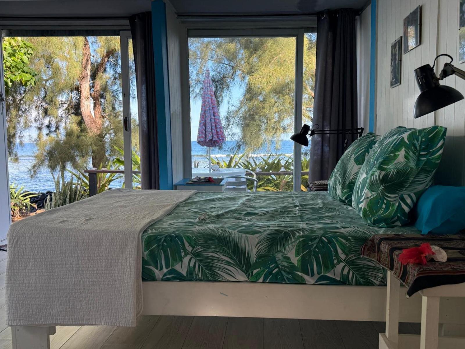 Bungalow Vue Lagon 180 Degre, La Maison Bleue Moorea Ngoại thất bức ảnh