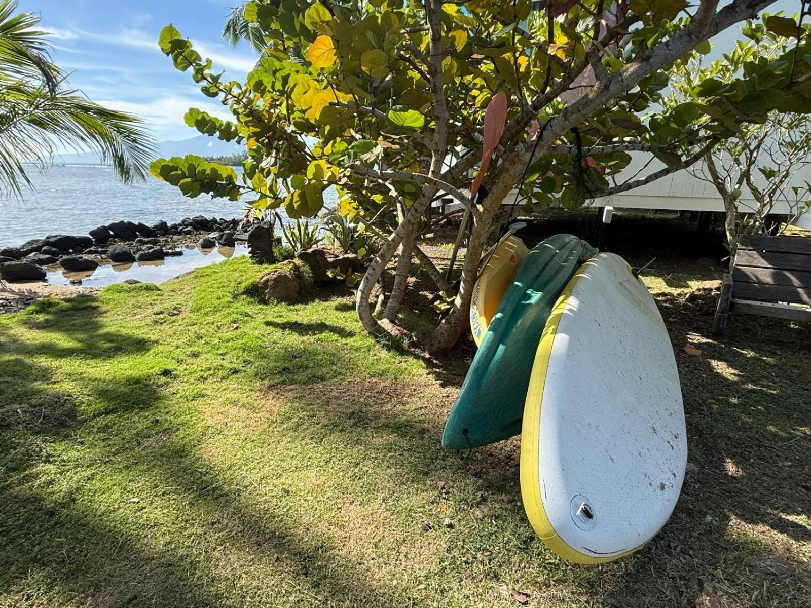 Bungalow Vue Lagon 180 Degre, La Maison Bleue Moorea Ngoại thất bức ảnh