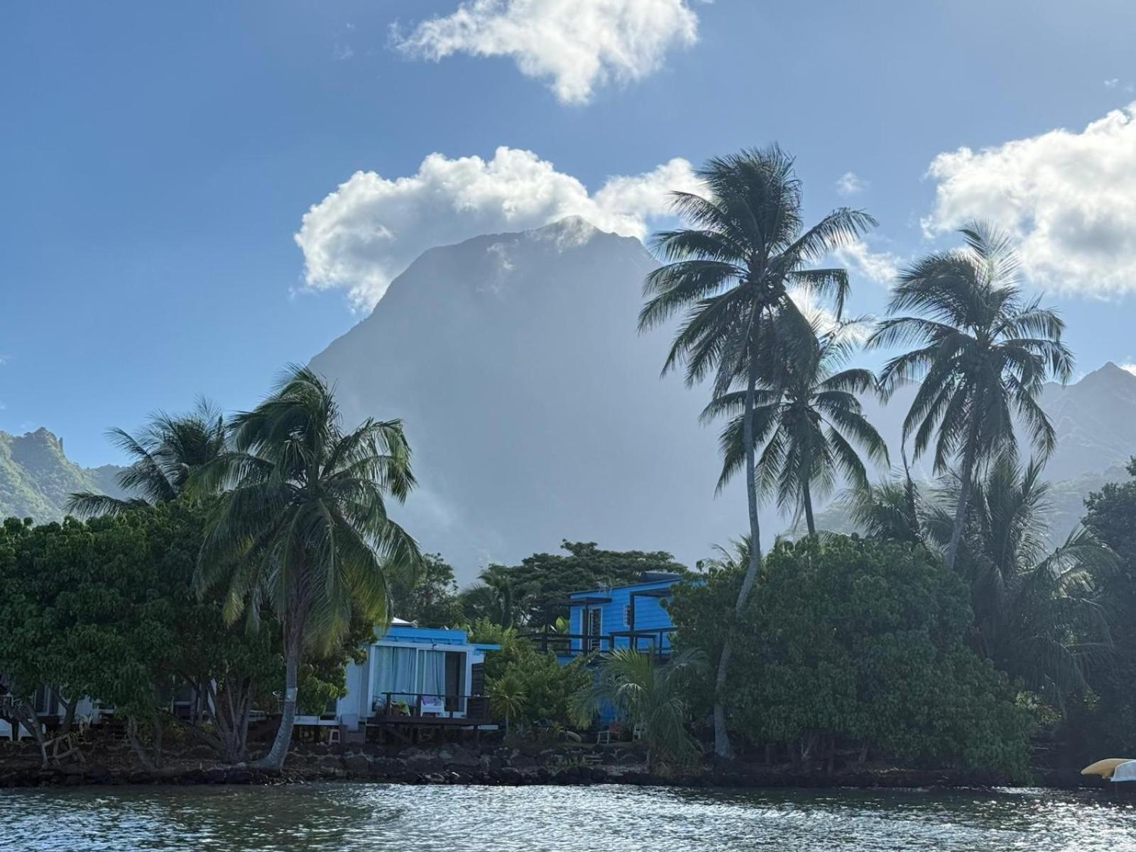 Bungalow Vue Lagon 180 Degre, La Maison Bleue Moorea Ngoại thất bức ảnh