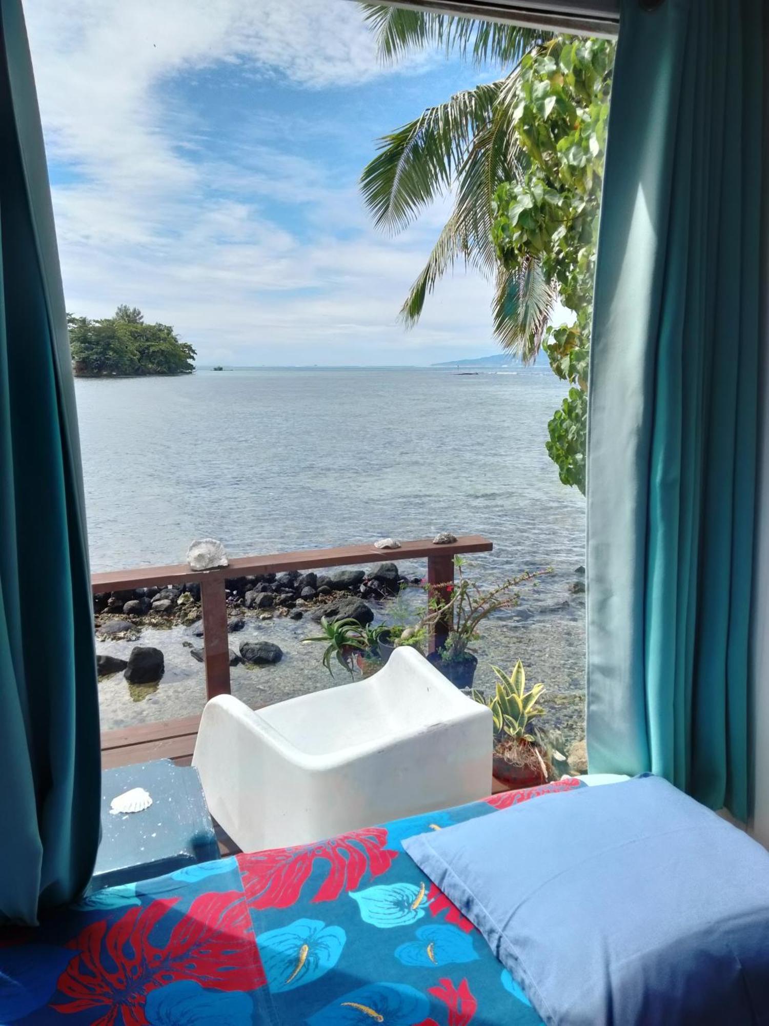 Bungalow Vue Lagon 180 Degre, La Maison Bleue Moorea Ngoại thất bức ảnh