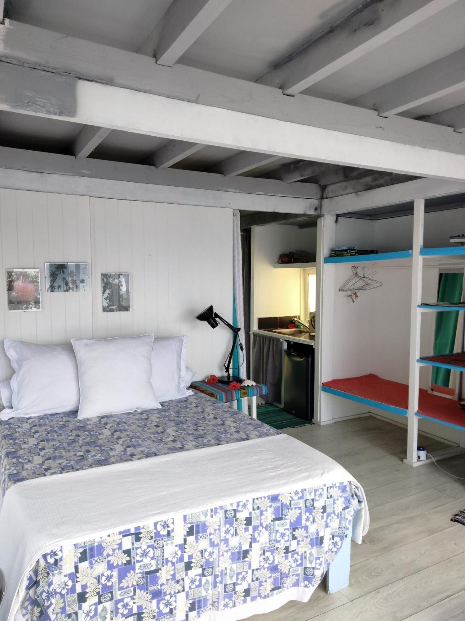 Bungalow Vue Lagon 180 Degre, La Maison Bleue Moorea Ngoại thất bức ảnh