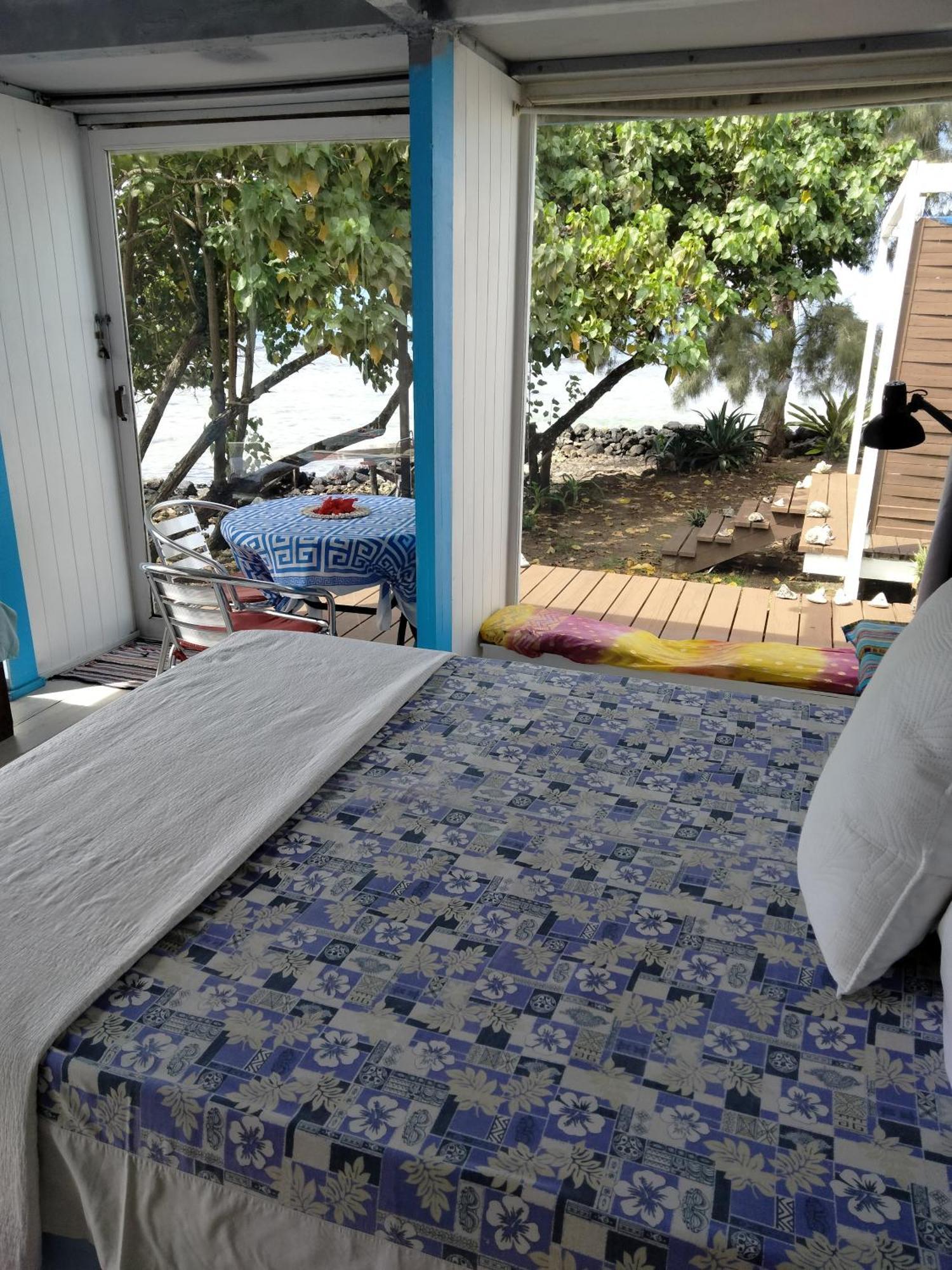 Bungalow Vue Lagon 180 Degre, La Maison Bleue Moorea Ngoại thất bức ảnh